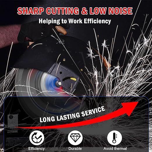 7-1/4" Circular Saw Blade, TCT Metal Cutting Saw Blades with 60T & 5/8" Arbor, Professional for Iron Steel Aluminum Stainless Steel Ferrous Metals