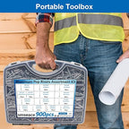 smseace 900Pcs Pop Rivets Assortment Kit Packed in Handheld Box 14-Sizes (3/32 inch1/8 inch5/32 inch3/16 inch1/4 inch) Assorted Blind Rivets for Metal,Furniture,Automotive,Instrument