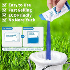 Poesie Poo Absorbent Gel Powder for Portable Toilet Camping Hiking Outdoor Portable Potty Resolution