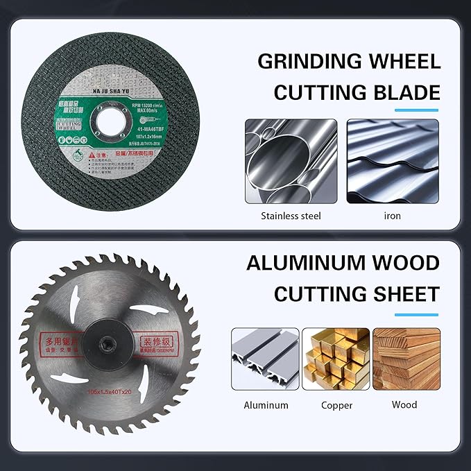 RATTMMOTOR 5" Mini Table Saw for Craft Q99-7 Multipurpose Portable Small Hobby Table Saw Cutting Machine 110V-220V, 0-45° Angle Adjustable, 997 Motor 18000RPM for Crafts