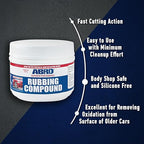ABRO Superior Performance Rubbing Compound, 32 oz., Buffing Compound for Oxidized Finishes, Smooth, Reflect, Clean