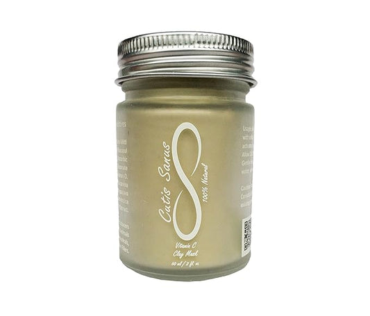 100% Natural Vitamin C Clay Exfoliating Face Mask 60g All Clay & No Water …-VeraVaultWomen