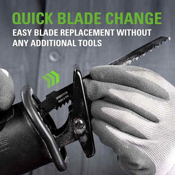 Greenworks 24V Brushless (1-1/8") Cordless Reciprocating Saw (2,700 SPM), Tool Only