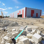 Sledge and Club Hammer with Heavy Duty Construction, Ergonomic No-Slip H-Grip Handle, Fiberglass Core, High Strength Steel for Construction,Land Management, Yard Work (B-8LB)