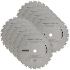 KEENTECH 7-1/4 Inch Woodworking Circular Saw Blade 24T 10-Pack, Non-Stick Coating, Tungsten Carbide Tipped, ATAF Grind, 5/8 Inch Arbor Hole with Diamond Cutout