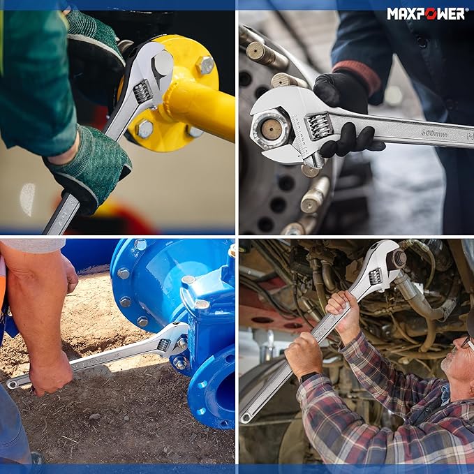 MAXPOWER 24 inch Adjustable Wrench