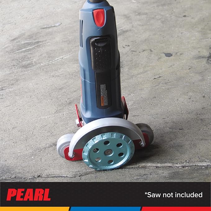 PEARL ABRASIVE CO. BR45003 3-Wheel Grinder Caddy Blade Roller