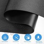 Work Bench Mat Top 47.2" x18" DIY Worktable Mat PU Leather Workbench Pad Topper Workshop Mat Workbench Cover for Protects Work Bench Tabletop Countertop Pistol Gunsmith Gun Cleaning Mat