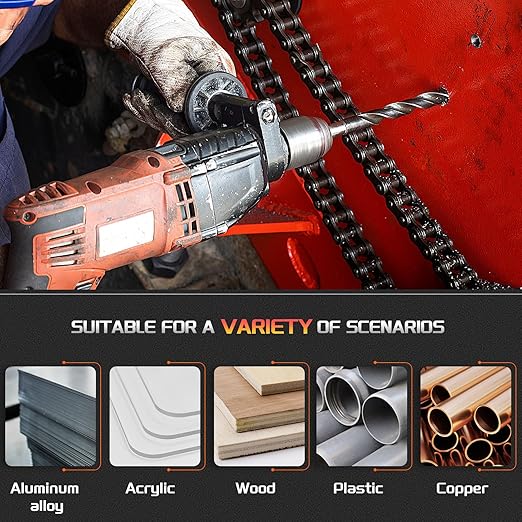 Drill Bit, 7/64" Cutting Diameter (2.778mm), 4241 HSS Black and Gold 118° Cutting Angle Versatile Jobber Bits - (Applications: for Drilling Plastic Wood Soft Thin Metal), 2-Pieces
