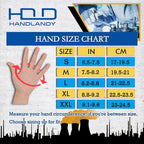 HANDLANDY Work Gloves for Men & Women, Utility Mechanic Working Gloves Touch Screen, Flexible Yard Work Gloves