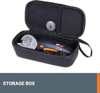 Worx Zipsnip Cordless Electric Scissors, Rechargeable Cardboard Box Cutter, 4V Powerful Fabric Scissors with 2 Safety Blades & Storage Bag WX082L.2