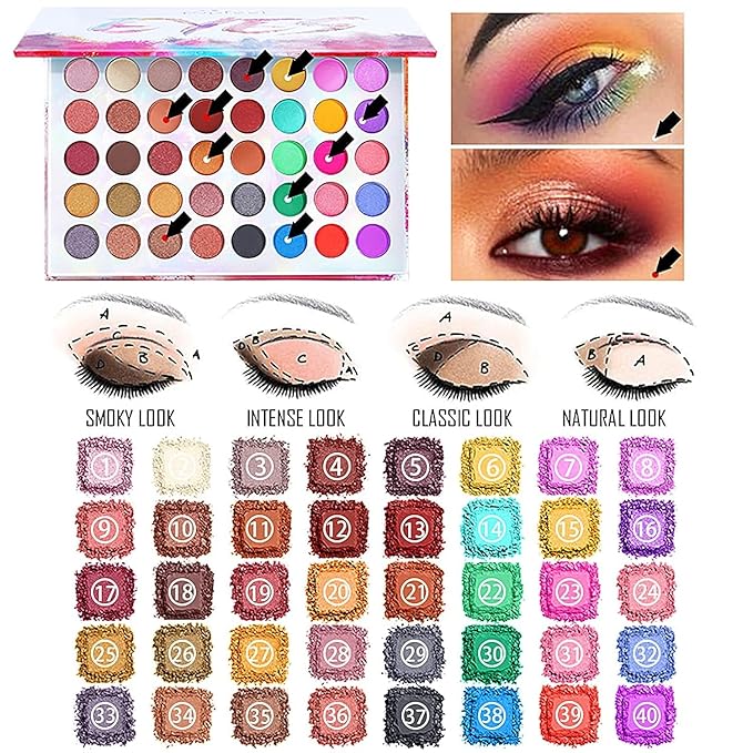Makeup Kit For Women Full Kit, All in One makeup Gift full set, Include Eyeshadow Palette, makeup brushes, Lip Gloss Set, Lipstick, Foundation, Concealer, For Beginners and Professional-VeraVaultWomen