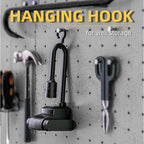 LED Work Light, 5000mAh Magnetic Gooseneck Light Rechargeable, 2000 Lumen 360°Flexible Mechanic Lamp with Hook, Job Site Lights for Men, Work Bench, Auto-Repairing, Emergency, Power Outage