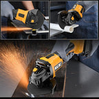 Cordless Angle Grinder Compatible with DEWALT 20V MAX Battery, 4-1/2 Inch Power Grinder Tool, 9500RPM Electric Angle Grinder with Handle, TOOL ONLY