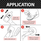 Malco Super Duty Heavy Cut Compound - Professional Cutting, Polishing and Finishing Compound/for Auto Paint Correction, Detailing and Buffing / 1 Gallon (127601)