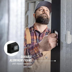 CHANNELLOCK 78-Inch, Professional-Grade Magnetic Aluminum Box Level with Solid Block Acrylic Vials, 5200-0078M