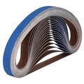 1 x 30 Inch Zirconia Sanding Belts, 20Pcs 5 Each of 40/60/80/120 Assorted Grits, Belt Sander Sanding Belt for Knife Blade Sharpening, Metal Polishing, Derusting, Woodworking
