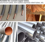 5 Pack Spring Tube Bender Set 1/4'', 3/8'', 1/2'', 5/8'' and 3/4'' for Copper, Aluminum and Thin Wall Steel Tubing Bender Kit, 13.78" / 350mm Length