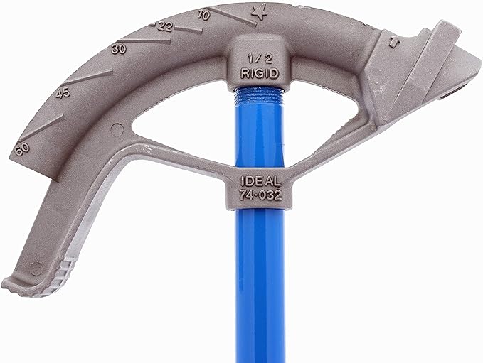 IDEAL Electrical 74-047 Aluminum Bender Aluminum, Conduit Pipe Bender w/handle for 3/4 in. EMT Pipes. Cutters and Benders