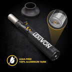 LEXIVON Butane Blow Torch, Refillable Upright Lighter with Adjustable Flame and Pro-Grade Aluminum Tank | Ideal for Soldering and Kitchen Tasks (LX-760)