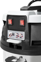 26.5 Gallon 11 Peak HP Wet/Dry Vacuum, Stainless Steel Tank, 2 in 1 Function Portable Shop Vacuum with Attachments, Built-in Drain Ideal for Jobsite, Garage & Workshop.