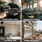 Digital Level and Protractor, 10 Inch IP54 Protected Electronic Bubble Inclinometer Angle Finder Gauge with Large LED Backlight Display & Magnetized V-Groove Base Carrying Bag Included (Orange)