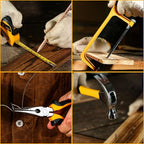 Tool Kit Box Drill Set：DEKOPRO Home Mechanic Toolbox with 12V Power Cordless Drill Hand Repair Tools Sets Combo Kits Storage Organizer Drawer Case for Men