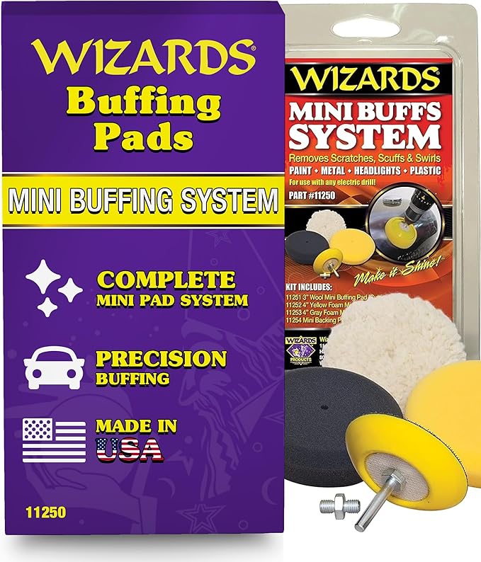 Wizards Buffing Pads (Mini Buffing System)