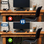 Sasylvia 1/4", 1/2", 3/8" x 100 Ft Split Wire Loom Tubing Automotive Wire Loom Assortment Split Cable Sleeves Bulk Flexible Electrical Conduit Protective Kit