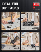 Fanttik E1 Max Electric Screwdriver, Mini Precision Screwdriver Set, 50 Magnetic Bits, Magnetic Storage, 5/32‘’Hex, Repair Tool Kit for Electronics Phone Camera Laptop Watch (Grey)