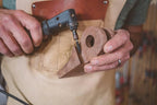 Kutzall Original Taper Rotary Burr, 1⁄8" Shaft, Fine - Wood Carving Bit for Dremel, Foredom, DeWalt, Milwaukee. Abrasive Tungsten Carbide, 1⁄4" (6.3mm) Head Dia. X 1⁄2" (12.7mm) Length, T-14-EG