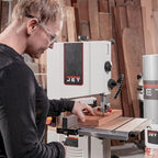 JET 10-Inch Woodworking Bandsaw with Stand, 1/2 HP, 115V 1Ph (Model JWB-10)