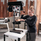 JET 12-Inch Benchtop Drill Press, Variable Speed, 1/2 HP, 115V 1Ph (Model JWDP-12)