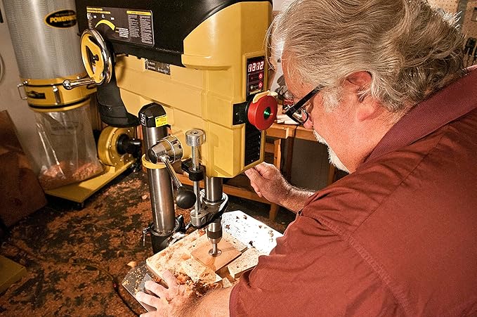 Powermatic 18-Inch Floor Drill Press, Variable Speed, 1 HP, 115/230V 1Ph (Model PM2800B)