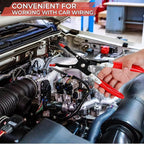 Car Wire Soldering Pliers 9.5 Inch – Carbon Steel Welding Pliers with Non-Slip Grip – Comfortable Design for DIY Soldering, Electrical & Welding Tasks – Precision Tool for Secure Wire Handling