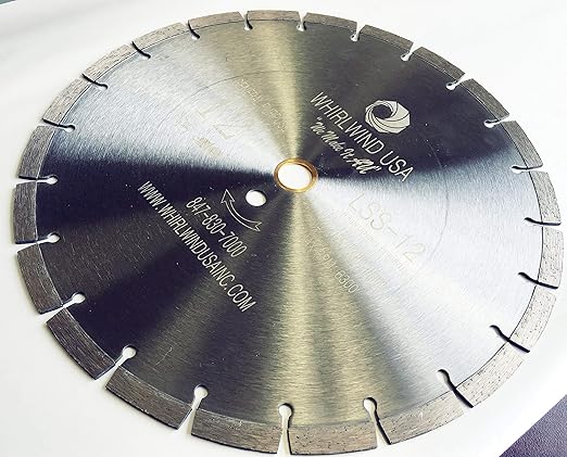 LSS 12 Dry or Wet Cutting General Purpose Power Saw Segmented Diamond Blades for Concrete Stone Brick Masonry (Factory Direct Sale) (10pcs)