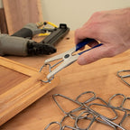 Fulton Miter Spring Clamps for Woodworking Set, Wood Trim, Picture Frames, Crown Molding Tool, Hip Clip and 13 Spring Miter Clamps for Trim, Finish Carpenter Tools, Made in the USA