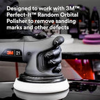 3M Perfect-It Random Orbital Compound, 34130, 1 Pint, Fast Cutting Compound for Automotive Buffing & Polishing
