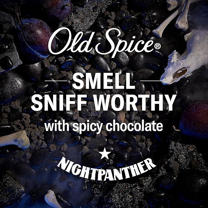 Old Spice Body Wash for Men, NightPanther, 24/7 Shower Freshness, 24 fl oz (Pack of 4)-VeraVaultWomen