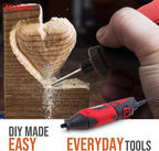 Hi-Spec 134pc 160W Corded Power Rotary Tool Kit Set with Dremel Compatible Bit Accessories. Drill, Cut, Trim, Grind, Engrave and Sand in DIY Repairs, Hobbies & Craft Projects