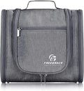 Hanging Toiletry Bag Extra Large Capacity | Premium Travel Organizer Bags For Men And Women | Durable Waterproof Nylon Bathroom, Shower, Makeup Bag For Toiletries, Cosmetics, Brushes