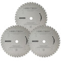KEENTECH 6-1/2 Inch Woodworking Circular Saw Blade 40T 3-Pack, Non-Stick Coating, Tungsten Carbide Tipped, ATAF Grind, 5/8 Inch Arbor Hole
