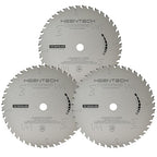 KEENTECH 6-1/2 Inch Woodworking Circular Saw Blade 40T 3-Pack, Non-Stick Coating, Tungsten Carbide Tipped, ATAF Grind, 5/8 Inch Arbor Hole