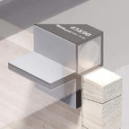 Dovetail Saw Guide Set – 1:8 & 45°/90° Magnetic Layout Tool for Joinery in Hardwood and Framing – CNC Aluminum Precision Marker for Woodworking Projects