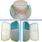 Hanging Toiletry Bag Extra Large Capacity | Premium Travel Organizer Bags For Men And Women | Durable Waterproof Nylon Bathroom, Shower, Makeup Bag For Toiletries, Cosmetics, Brushes