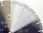 LSS 12 Dry or Wet Cutting General Purpose Power Saw Segmented Diamond Blades for Concrete Stone Brick Masonry (Factory Direct Sale) (10pcs)