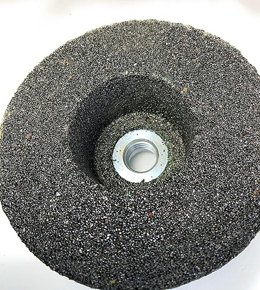SIGNI 4-Inch Green SiC Grinding Stone with 5/8-11 Thread (36 Grit)