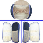 Hanging Toiletry Bag Extra Large Capacity | Premium Travel Organizer Bags For Men And Women | Durable Waterproof Nylon Bathroom, Shower, Makeup Bag For Toiletries, Cosmetics, Brushes