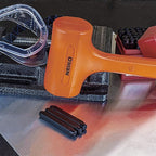 NEIKO 02847A 2 LB Dead Blow Hammer, Neon Orange | Unibody Molded | Checkered Grip | Spark and Rebound Resistant
