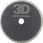 3D 5.5” Black Foam Cutting Pad – Heavy Cutting Buffing Pad for Paint Correction | Removes Swirls, Scratches & Oxidation | Rotary & DA Safe | USA Made